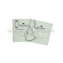 New design envelope style velvet pouches with low price